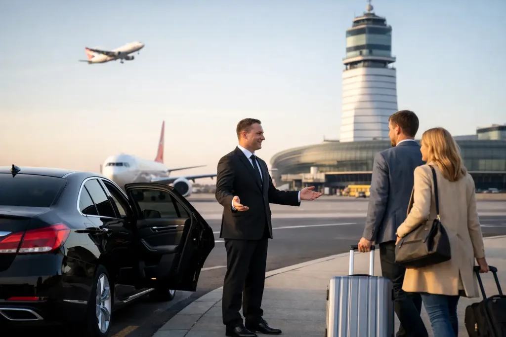 Flughafentransfer Wien Schwechat buchen