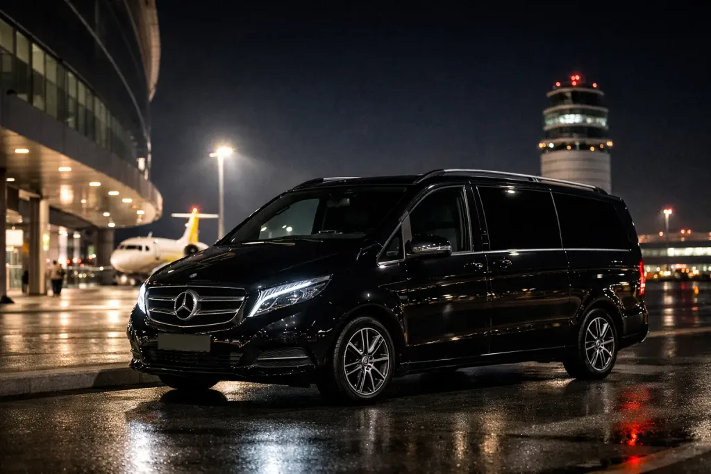 Taxi Flughafen Wien nachts bestellen