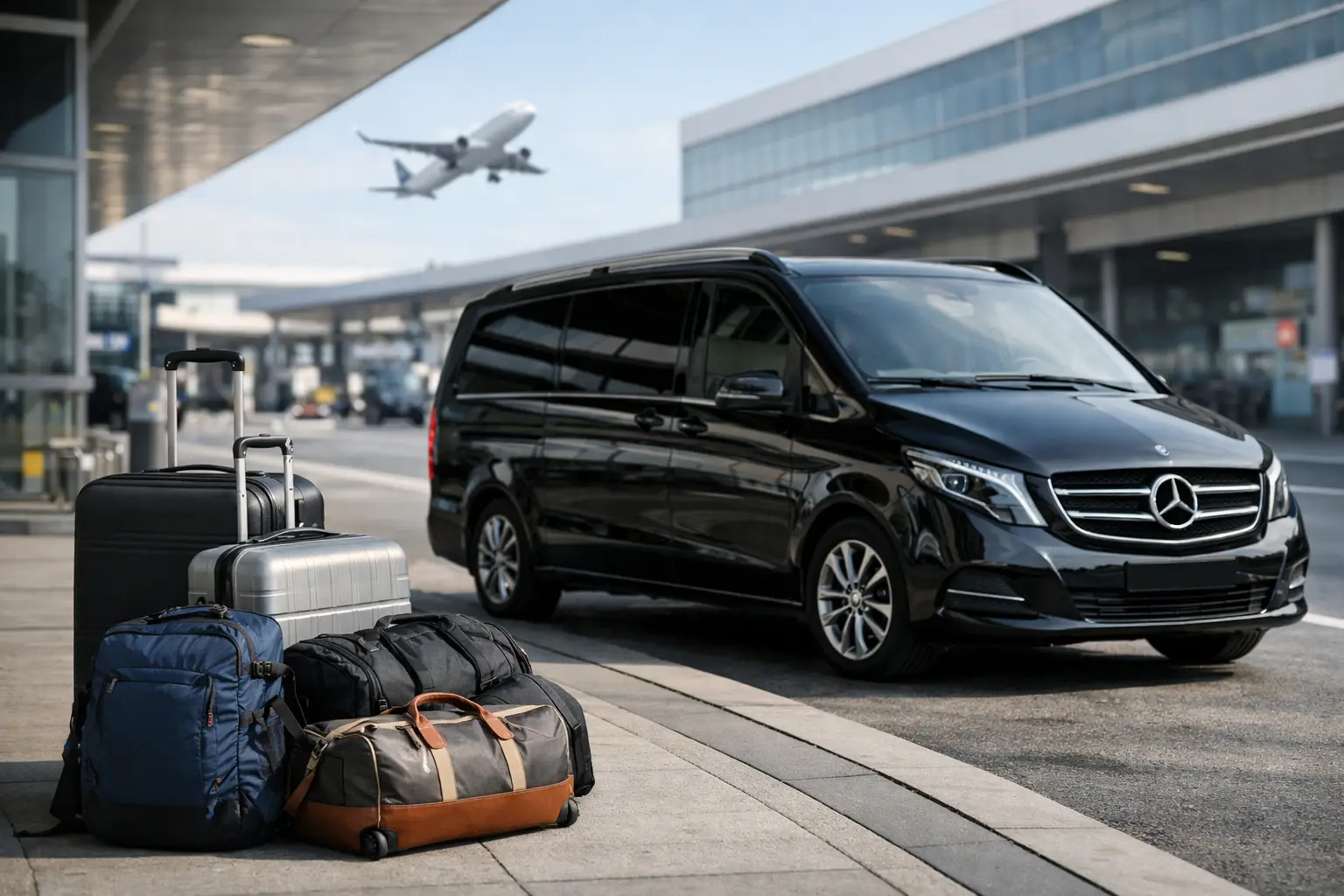 Taxi Wien Flughafen mit viel Gepäck