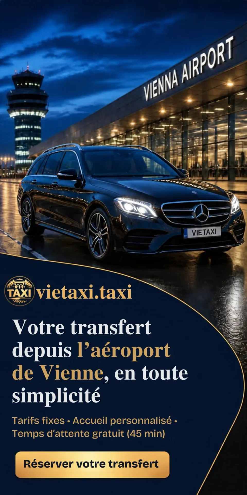 TAXI Aéroport de Vienne – Taxi aéroport et services de transfert