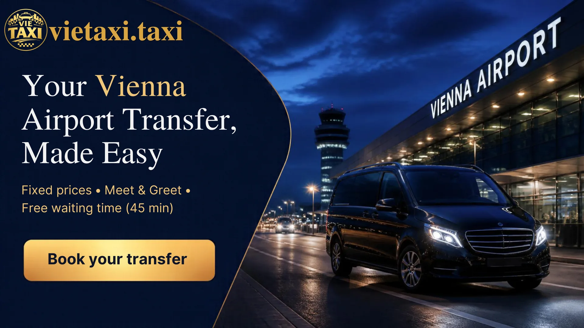 TAXI Vienna Airport – Airport taxi and transfer services